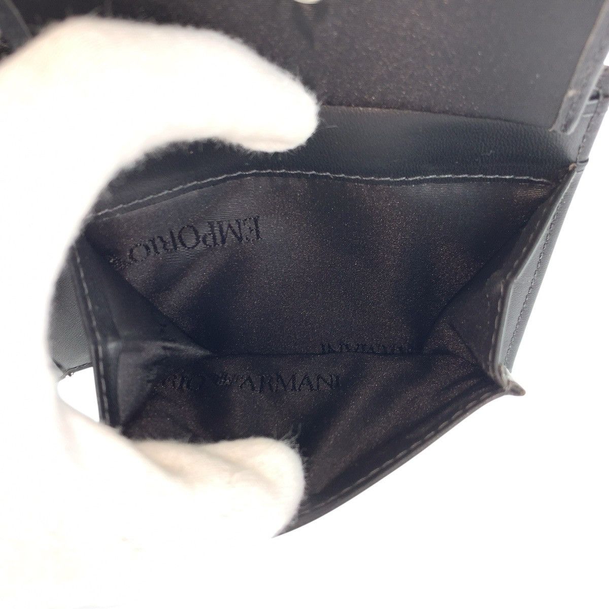 Emporio Armani Emporio Armani Emporio Armani Leather Wallet Leather Short Wallet DUTY FREE for USA Size ONE SIZE - 6 Thumbnail