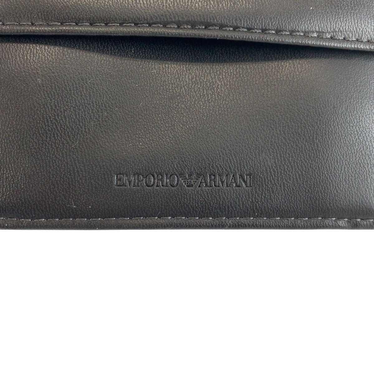 Emporio Armani Emporio Armani Emporio Armani Leather Wallet Leather Short Wallet DUTY FREE for USA Size ONE SIZE - 3 Thumbnail