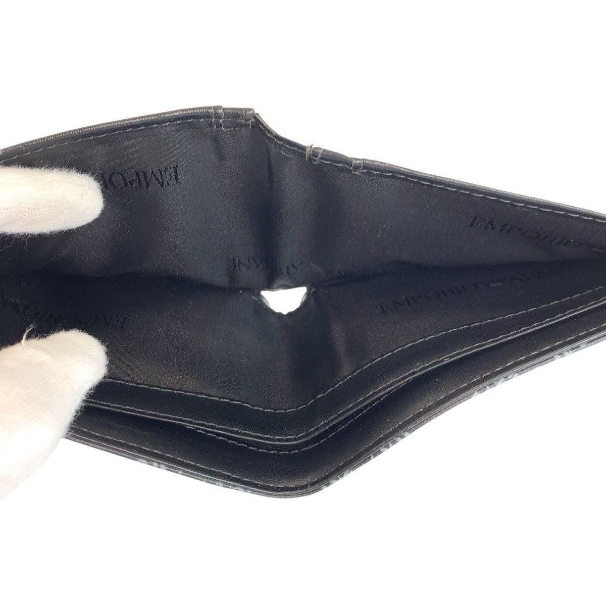 Emporio Armani Emporio Armani Emporio Armani Leather Wallet Leather Short Wallet DUTY FREE for USA Size ONE SIZE - 5 Thumbnail