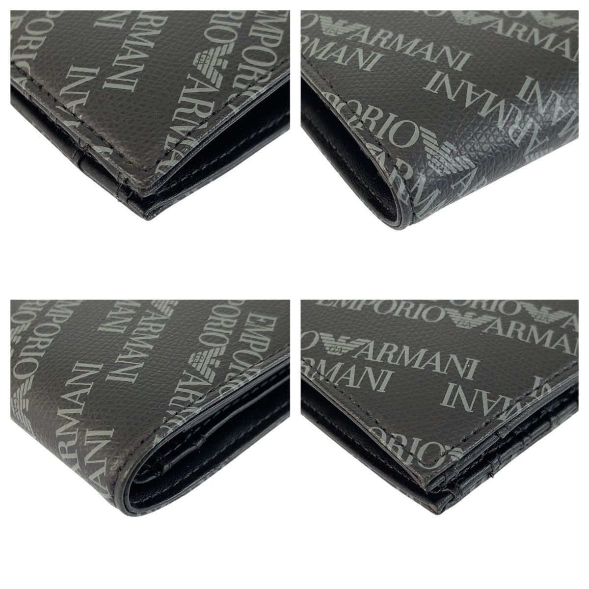 Emporio Armani Emporio Armani Emporio Armani Leather Wallet Leather Short Wallet DUTY FREE for USA Size ONE SIZE - 8 Thumbnail