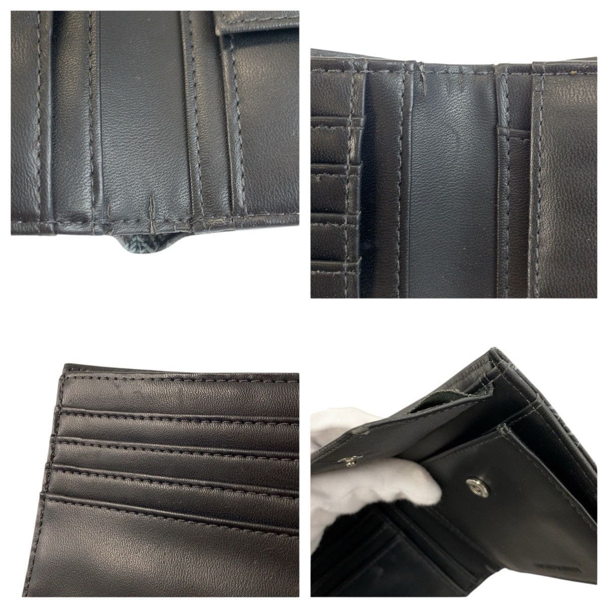 Emporio Armani Emporio Armani Emporio Armani Leather Wallet Leather Short Wallet DUTY FREE for USA Size ONE SIZE - 9 Thumbnail