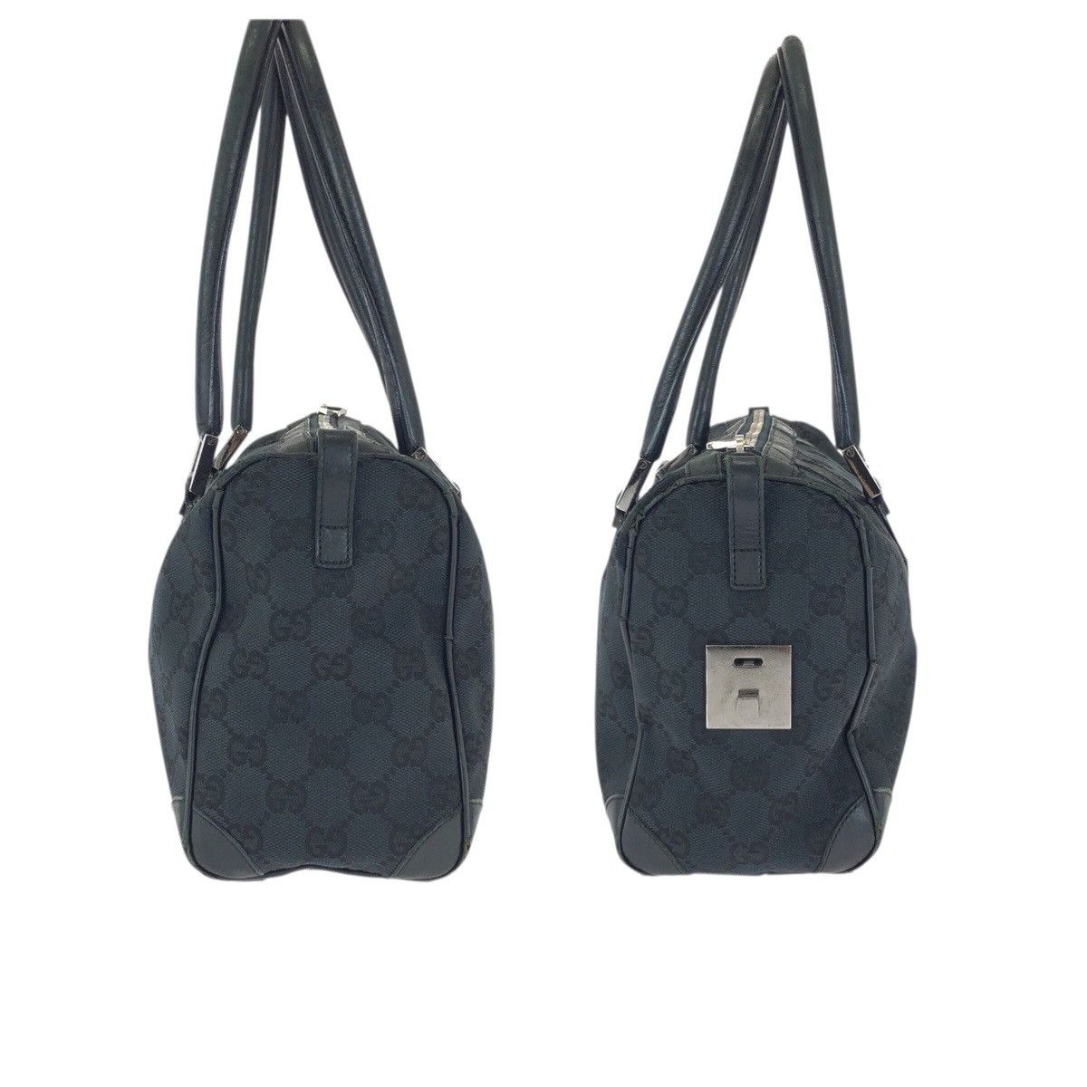 Gucci Gucci Gucci GG Canvas Leather Handbag Textile Handbag 0000851 DUTY FREE for USA Size ONE SIZE - 8 Thumbnail