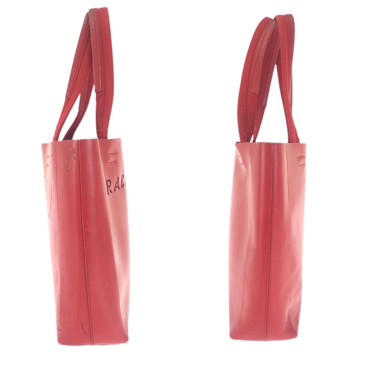 Prada Prada Prada Punching Leather Suede 2way Bag Leather Shoulder Bag DUTY FREE for USA Size ONE SIZE - 8 Thumbnail