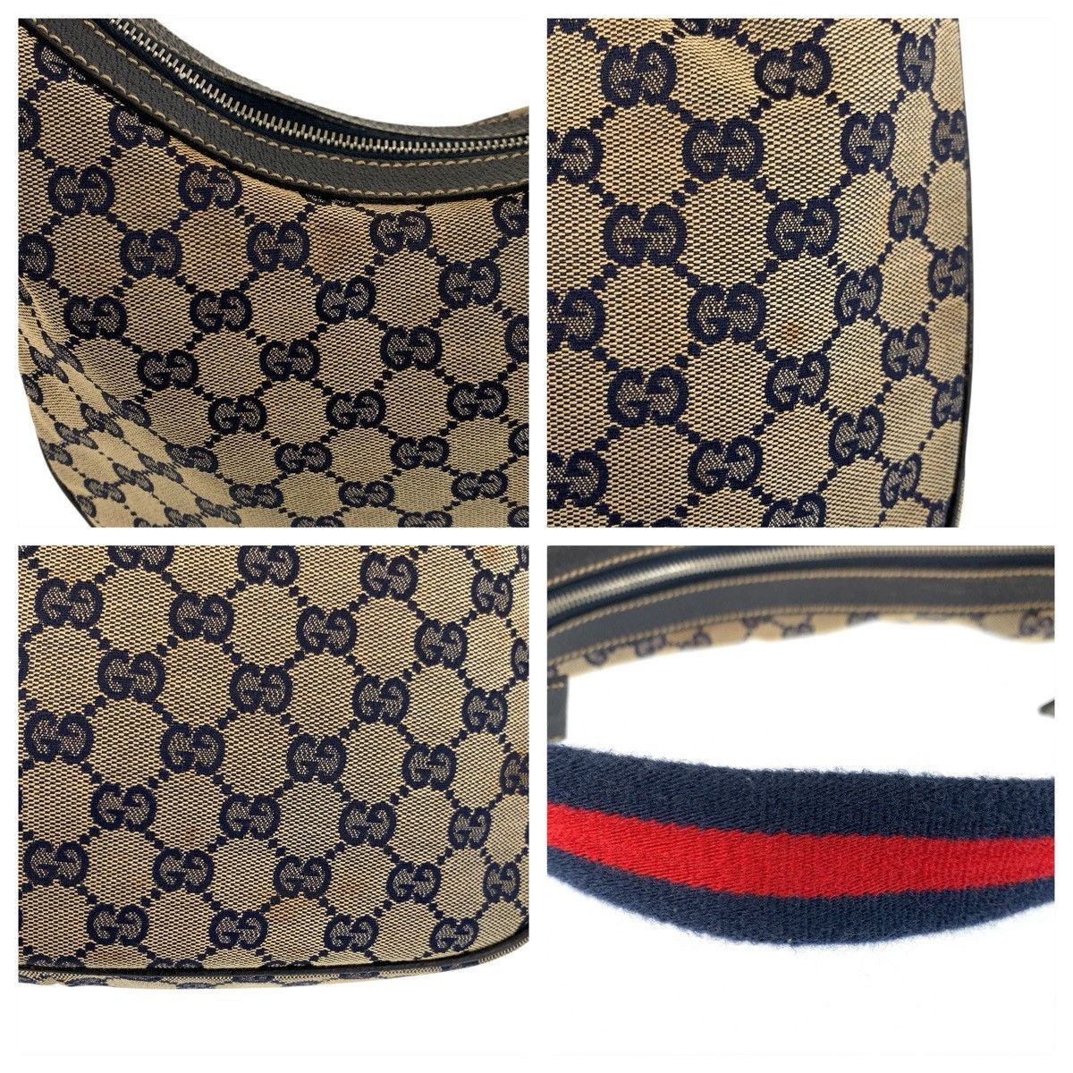 Gucci Gucci Gucci GG Canvas Shoulder Bag Textile Shoulder Bag 145757 DUTY FREE for USA Size ONE SIZE - 6 Thumbnail