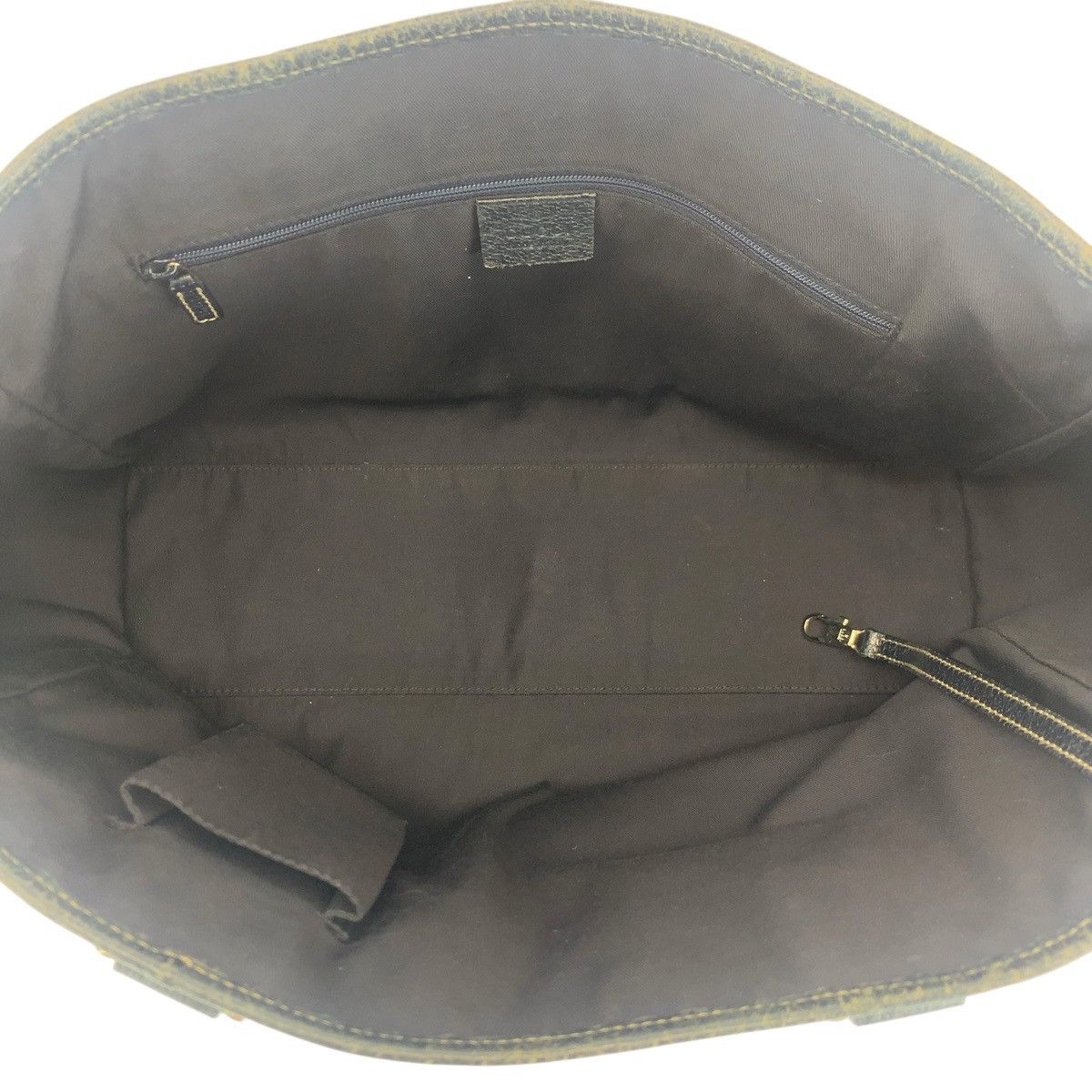 Gucci Gucci Gucci GG Canvas Leather Tote Bag Textile Tote Bag 145758 DUTY FREE for USA Size ONE SIZE - 9 Thumbnail