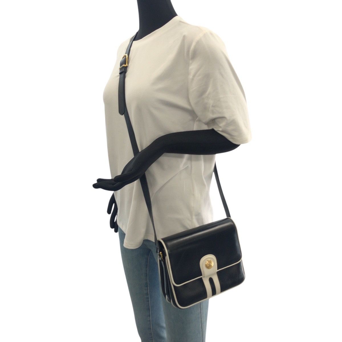 Celine Celine CELINE Leather Shoulder Bag Leather Shoulder Bag M08 DUTY FREE for USA Size ONE SIZE - 7 Thumbnail