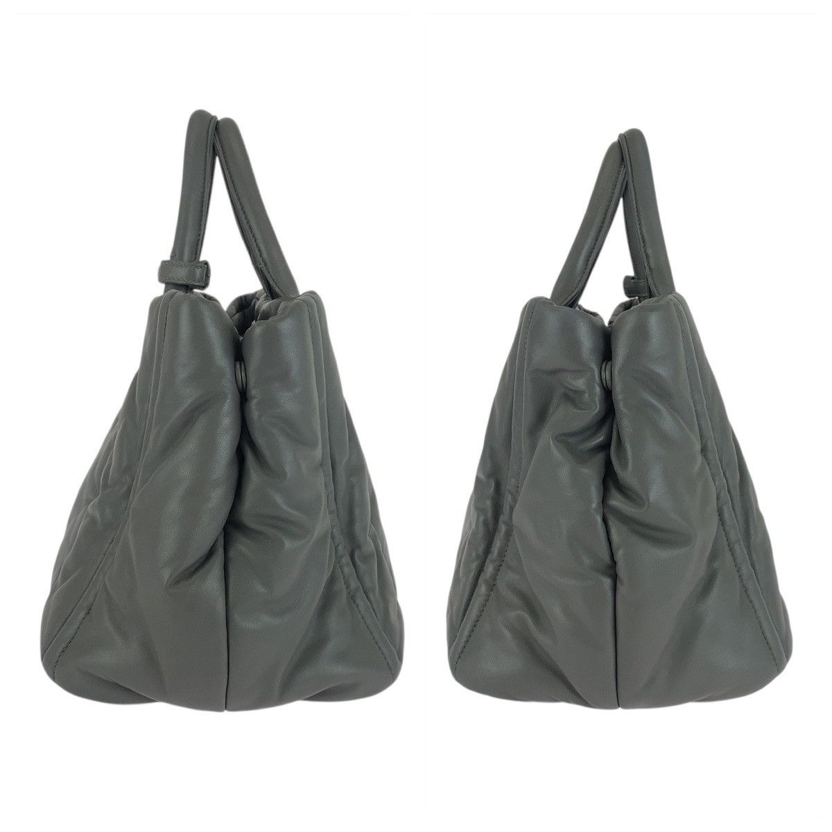 Prada Prada Prada Nappa Bomber Leather Handbag Leather Handbag DUTY FREE for USA Size ONE SIZE - 7 Thumbnail