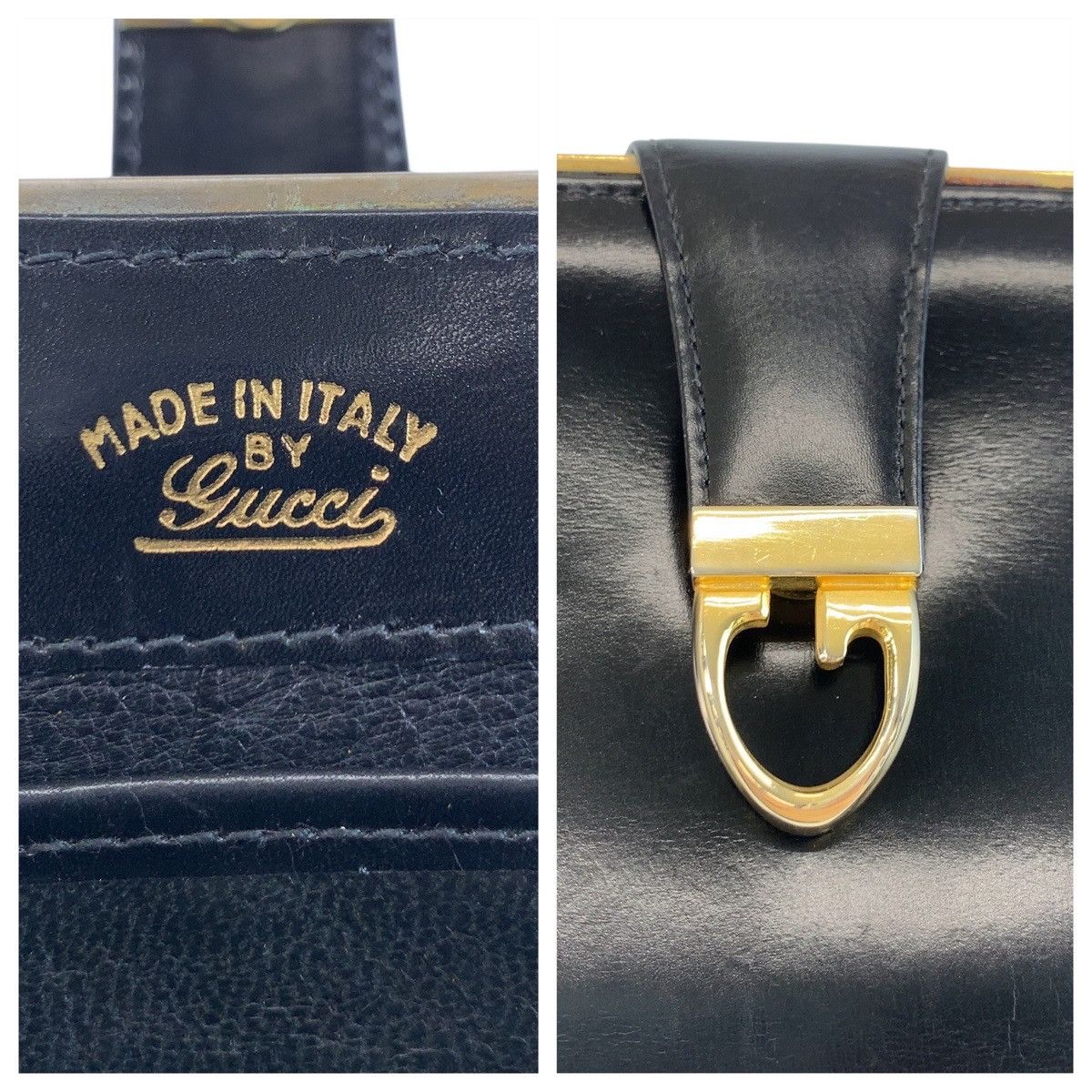 Gucci Gucci Gucci Leather Chain Shoulder Bag Leather Shoulder Bag DUTY FREE for USA Size ONE SIZE - 4 Thumbnail