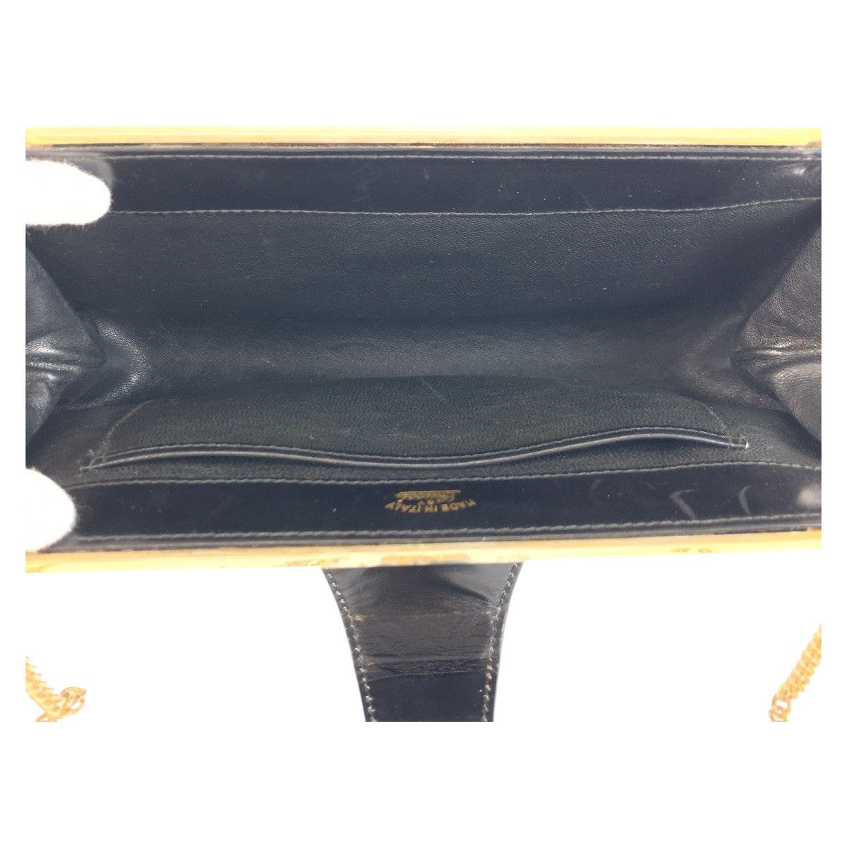 Gucci Gucci Gucci Leather Chain Shoulder Bag Leather Shoulder Bag DUTY FREE for USA Size ONE SIZE - 10 Thumbnail