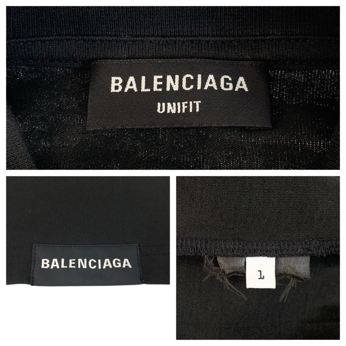 Balenciaga Balenciaga Balenciaga Cotton T Shirt Textile T-Shirts DUTY FREE for USA Size ONE SIZE - 3 Thumbnail