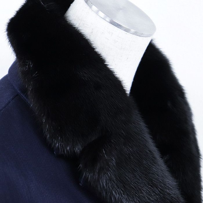 Prada Prada Prada Mink Fur Padded Coat Textile Outerwear DUTY FREE for USA Size ONE SIZE - 3 Thumbnail