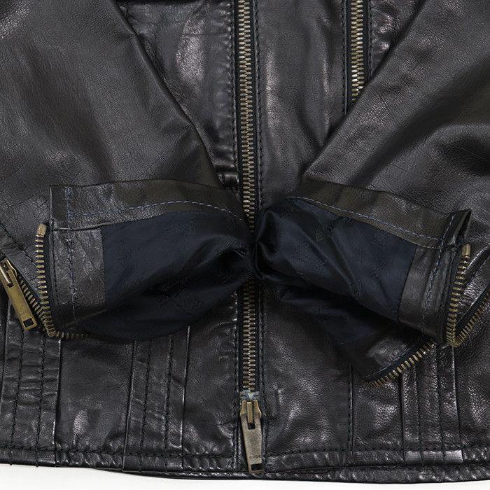 Gucci Gucci Gucci Leather Jacket Leather Outerwear DUTY FREE for USA Size ONE SIZE - 19 Thumbnail
