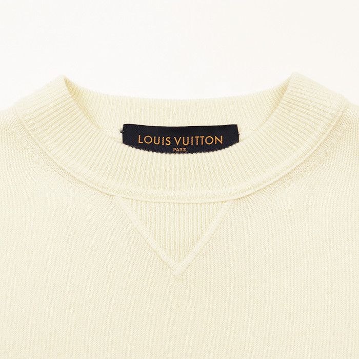 Louis Vuitton Louis Vuitton Louis Vuitton Cashmere Silk Blend Knit Textile Tops DUTY FREE for USA Size ONE SIZE - 2 Thumbnail