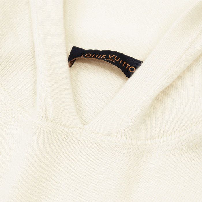 Louis Vuitton Louis Vuitton Louis Vuitton Cashmere Silk Hoodie Textile Sweatshirts & Hoodies DUTY FREE for USA Size ONE SIZE - 3 Thumbnail