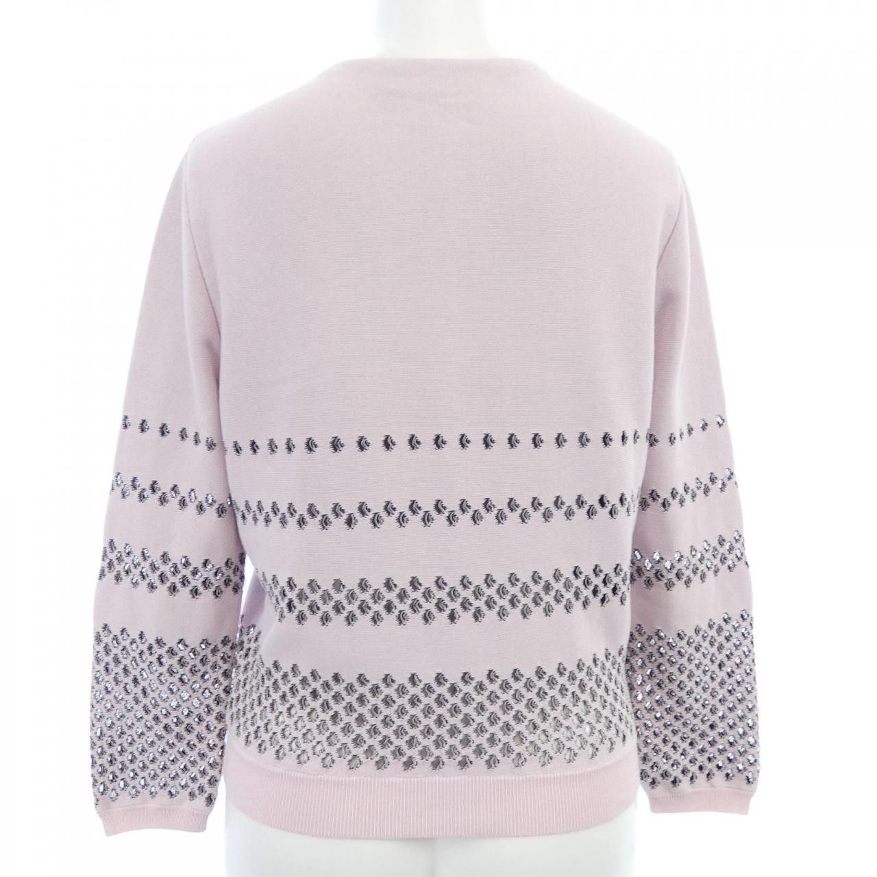 Dior Dior Christian Dior Knit Cardigan Textile Tops 4C24167AM527 DUTY FREE for USA Size ONE SIZE - 2 Thumbnail