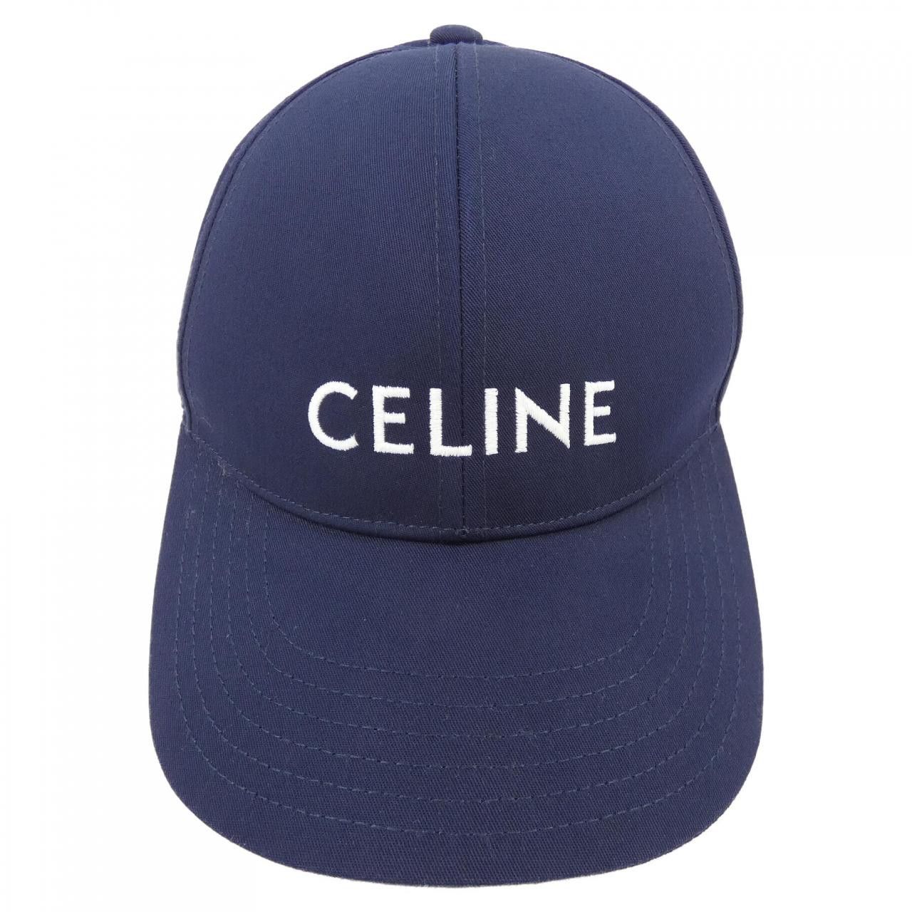 Celine Celine CELINE Cap Textile Hats 2AUS9242N DUTY FREE for USA Size ONE SIZE - 2 Thumbnail