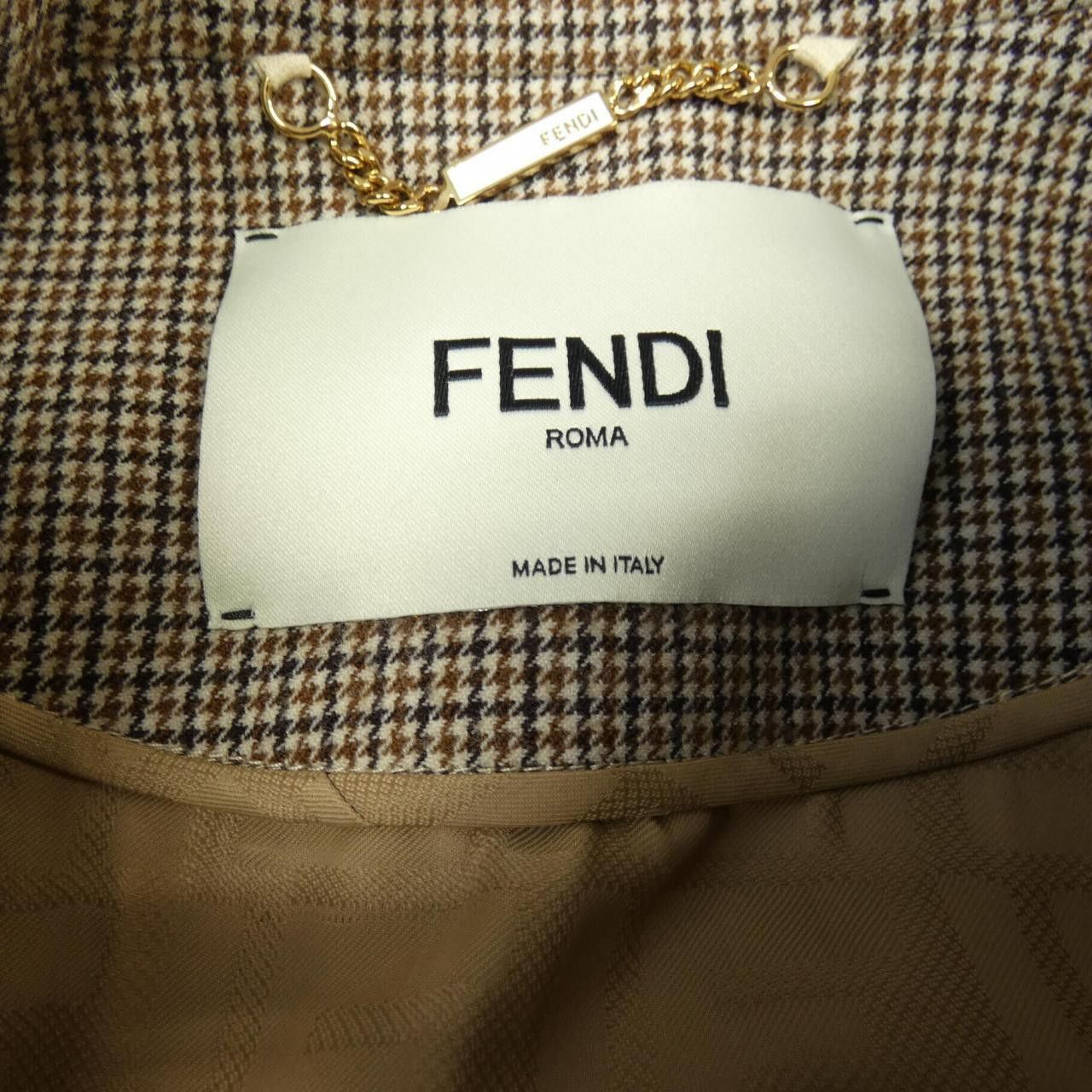 Fendi Fendi Fendi Wool Silk Ensemble Jacket Others Outerwear FJ7280AKSM DUTY FREE for USA Size ONE SIZE - 6 Thumbnail