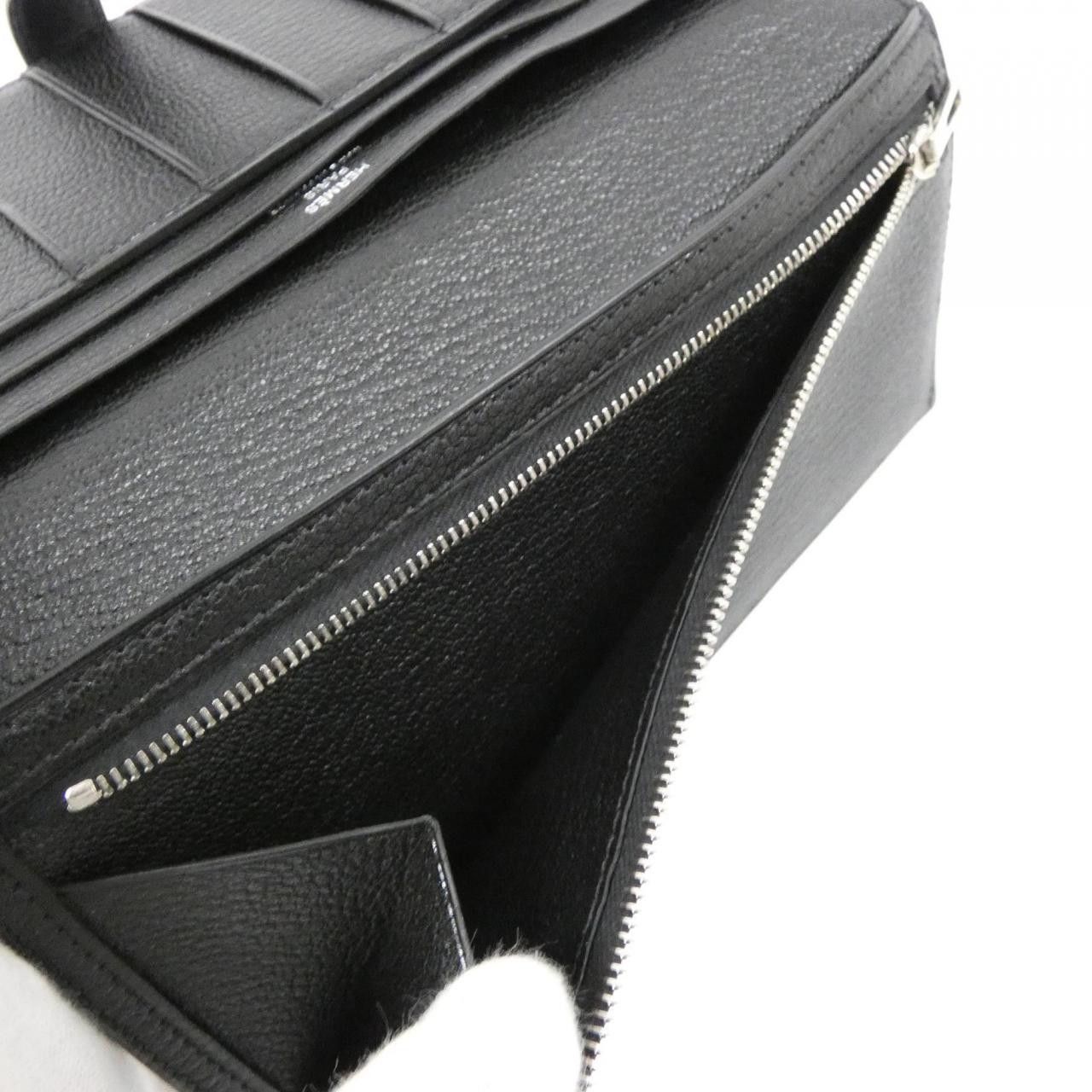 Hermes Hermes Hermes Bearn Soufflet Chevre long wallet Leather Long Wallet C DUTY FREE for USA Size ONE SIZE - 5 Thumbnail