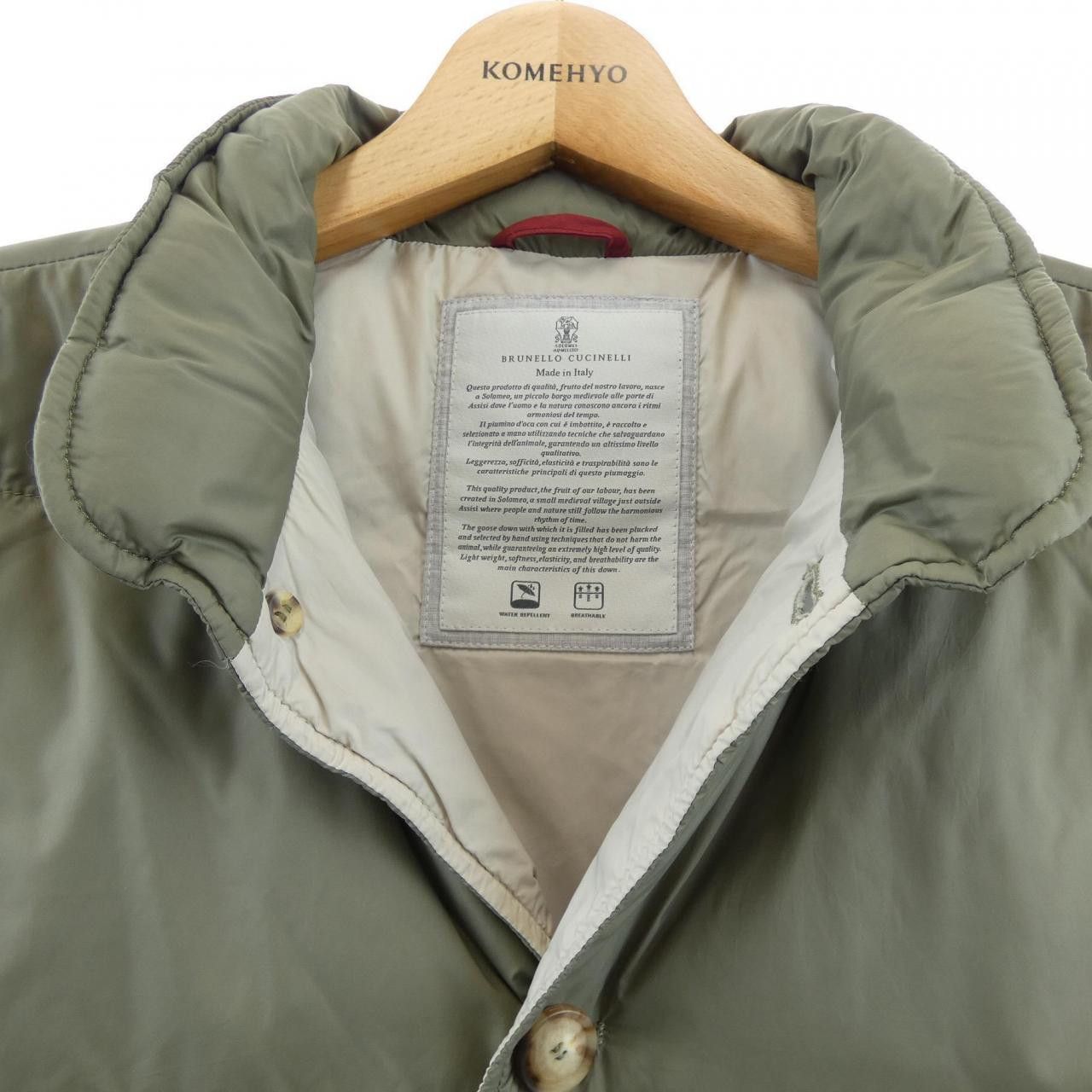 Brunello Cucinelli Brunello Cucinelli Brunello Cucinelli Down Vest Textile Outerwear DUTY FREE for USA Size ONE SIZE - 9 Thumbnail