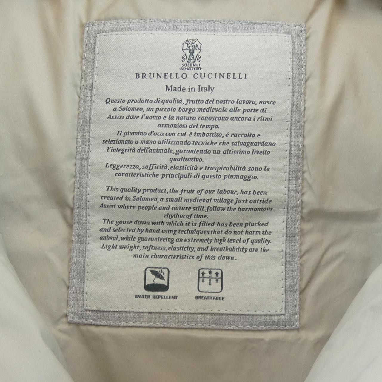 Brunello Cucinelli Brunello Cucinelli Brunello Cucinelli Down Vest Textile Outerwear DUTY FREE for USA Size ONE SIZE - 8 Thumbnail