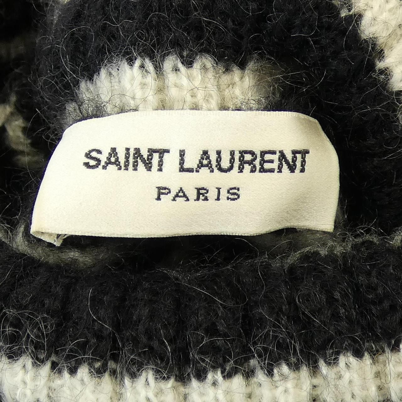 Yves Saint Laurent Yves Saint Laurent Saint Laurent Knit Textile Tops 632146YARX2 DUTY FREE for USA Size ONE SIZE - 4 Thumbnail