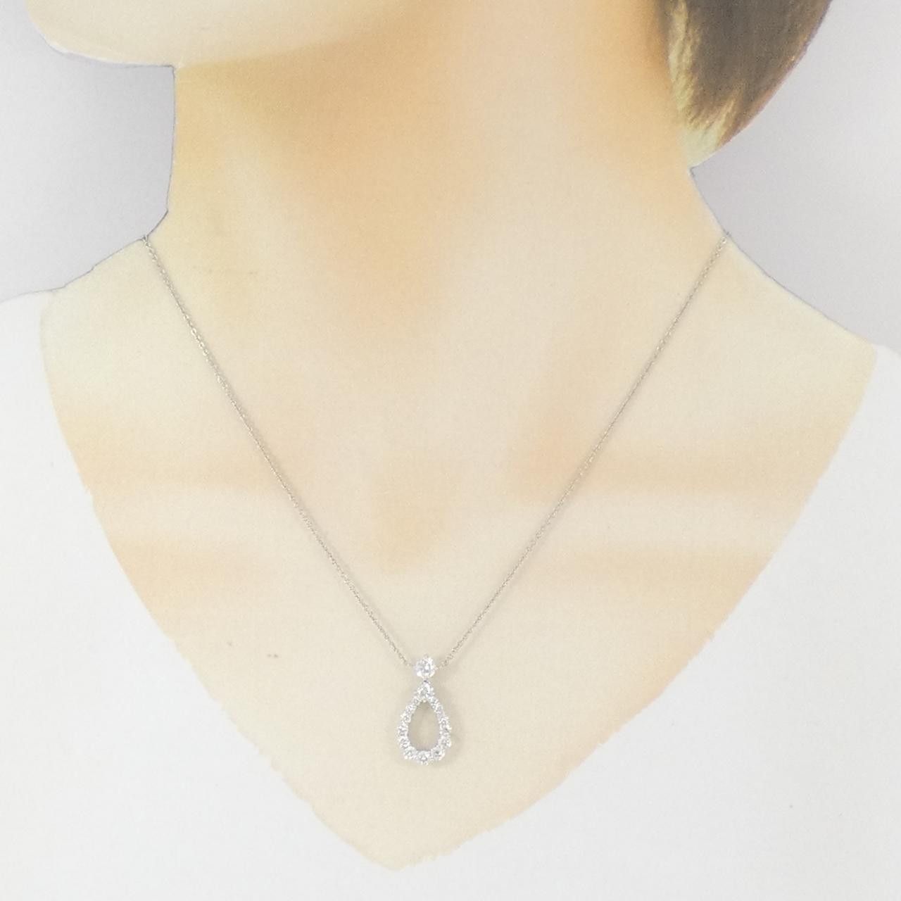 Harry Winston Harry Winston Harry Winston Loop Extra Large Platinum Necklace Precious Metal Necklace PEDPPLXLLP DUTY FREE for USA Size ONE SIZE - 6 Thumbnail