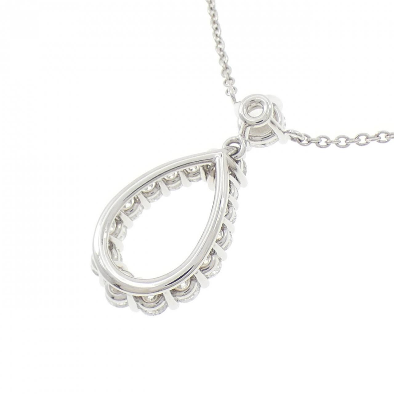 Harry Winston Harry Winston Harry Winston Loop Extra Large Platinum Necklace Precious Metal Necklace PEDPPLXLLP DUTY FREE for USA Size ONE SIZE - 4 Thumbnail