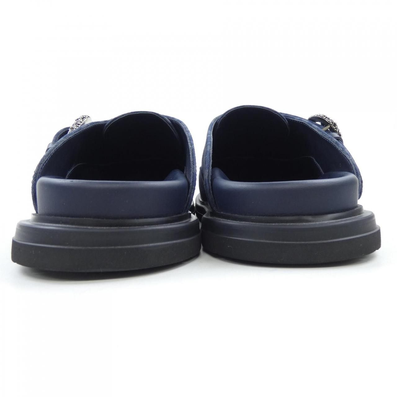 Dior Dior Dior Aqua Mule Sandal Textile Shoes 3SA131ZWZ DUTY FREE for USA Size ONE SIZE - 5 Thumbnail