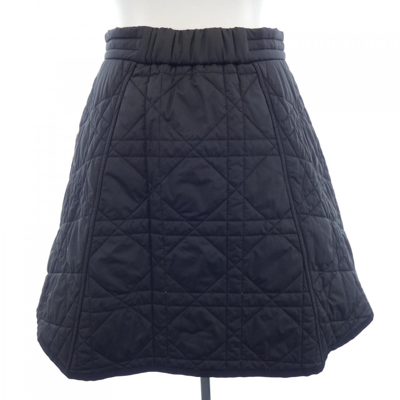 Dior Dior Christian Dior Macro Cannage Quilted Skirt Textile Skirts 157J66A2827 DUTY FREE for USA Size ONE SIZE - 2 Thumbnail
