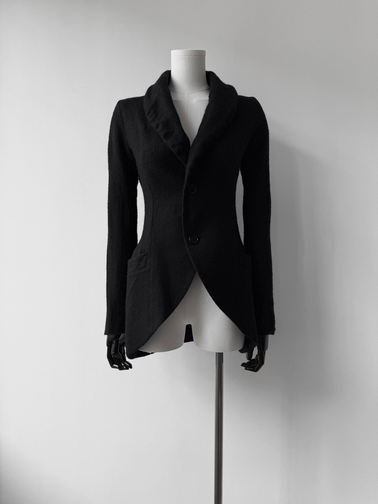 Yohji Yamamoto Yohji Yamamoto Femme 10AW Wool Jacket Size S / US 4 / IT 40 - 2 Thumbnail
