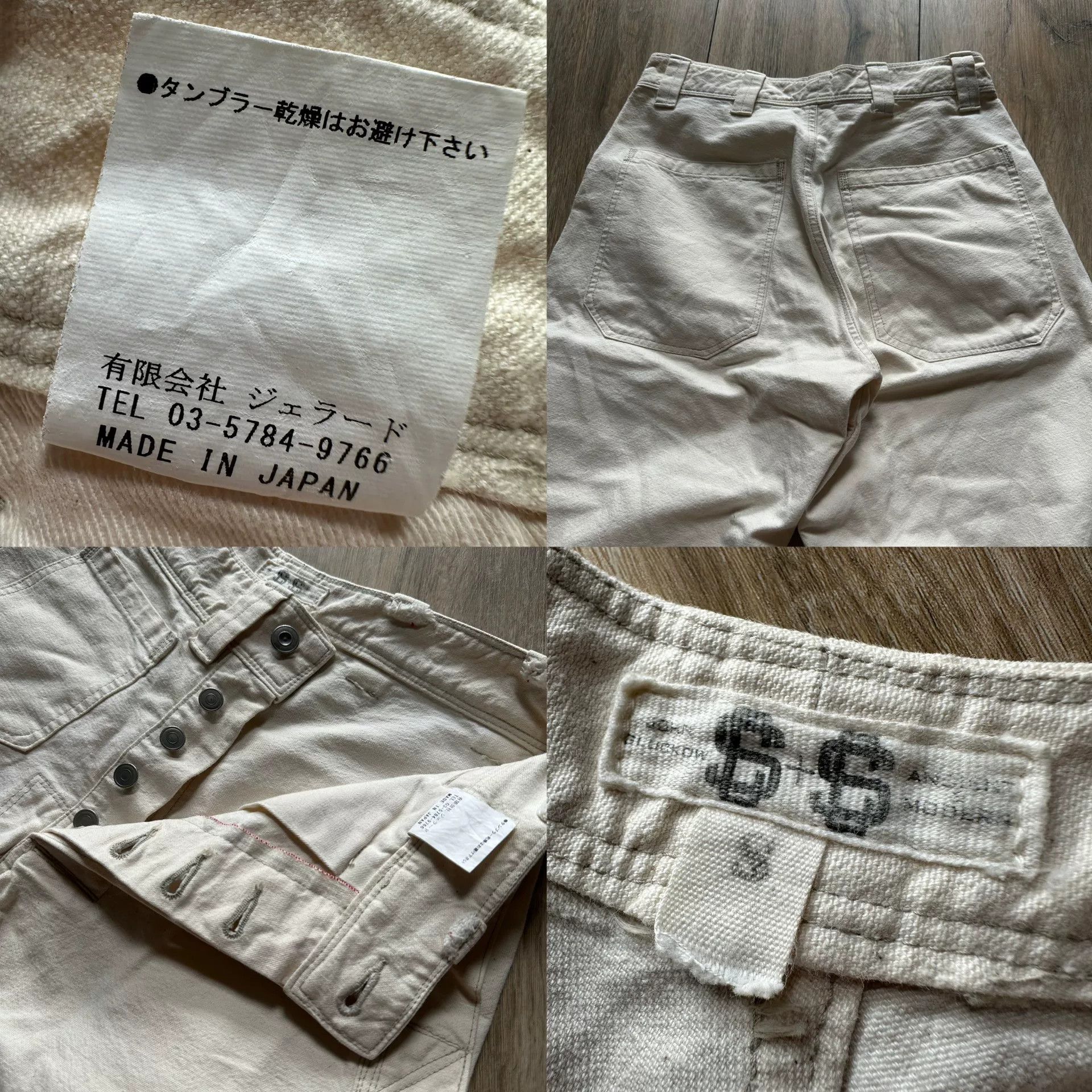 Jelado Jelado by John Gluckow White Painter Pants Size US 30 / EU 46 - 7 Thumbnail