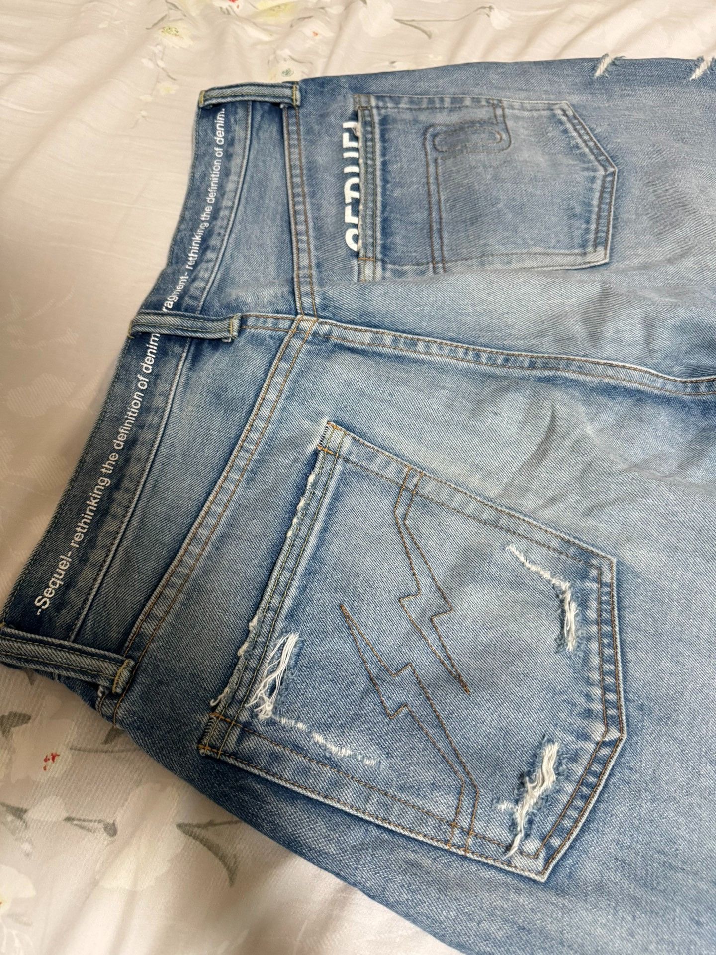 Fragment Design Sequel x Fragment Design 25SS Collab Jeans Size US 30 / EU 46 - 6 Thumbnail
