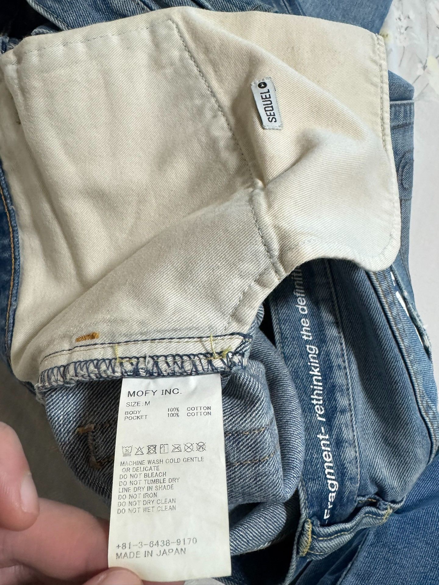 Fragment Design Sequel x Fragment Design 25SS Collab Jeans Size US 30 / EU 46 - 3 Thumbnail