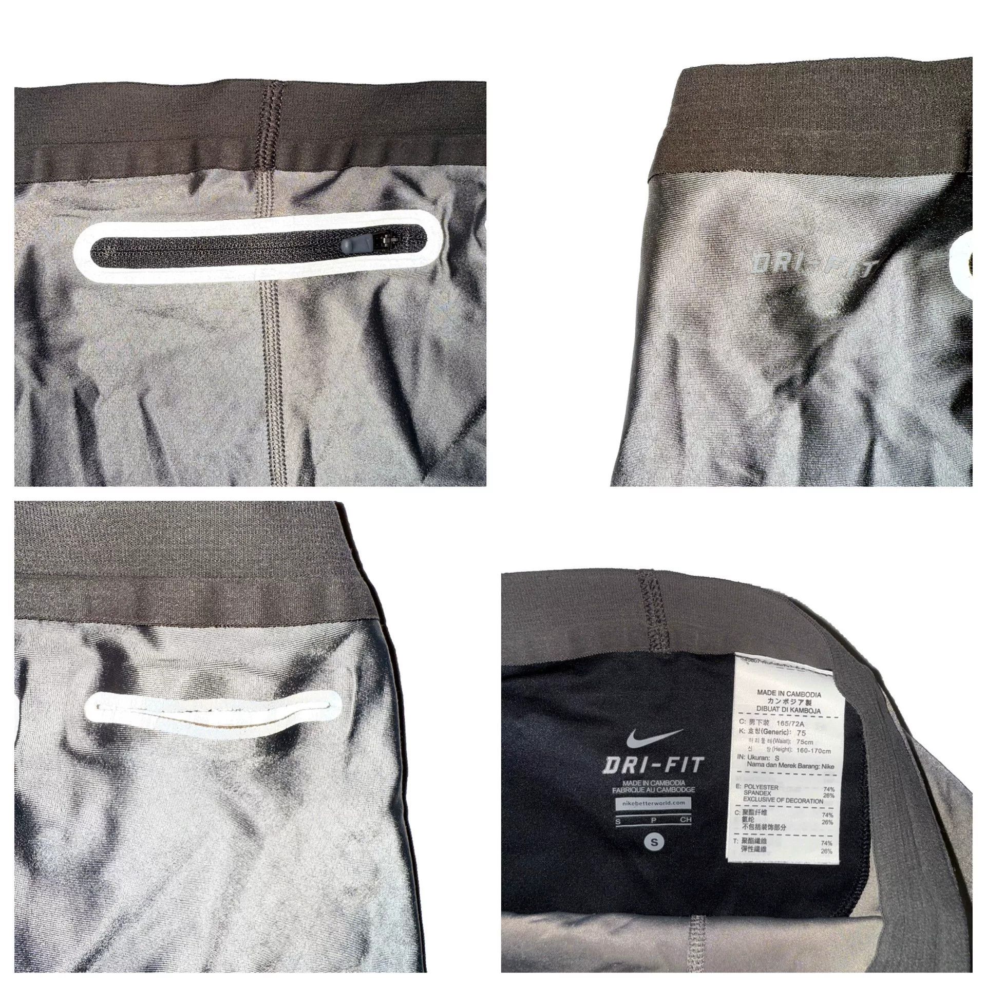 Gyakusou GYAKUSOU Nike Lab Running Compression Pants Size US 30 / EU 46 - 6 Thumbnail