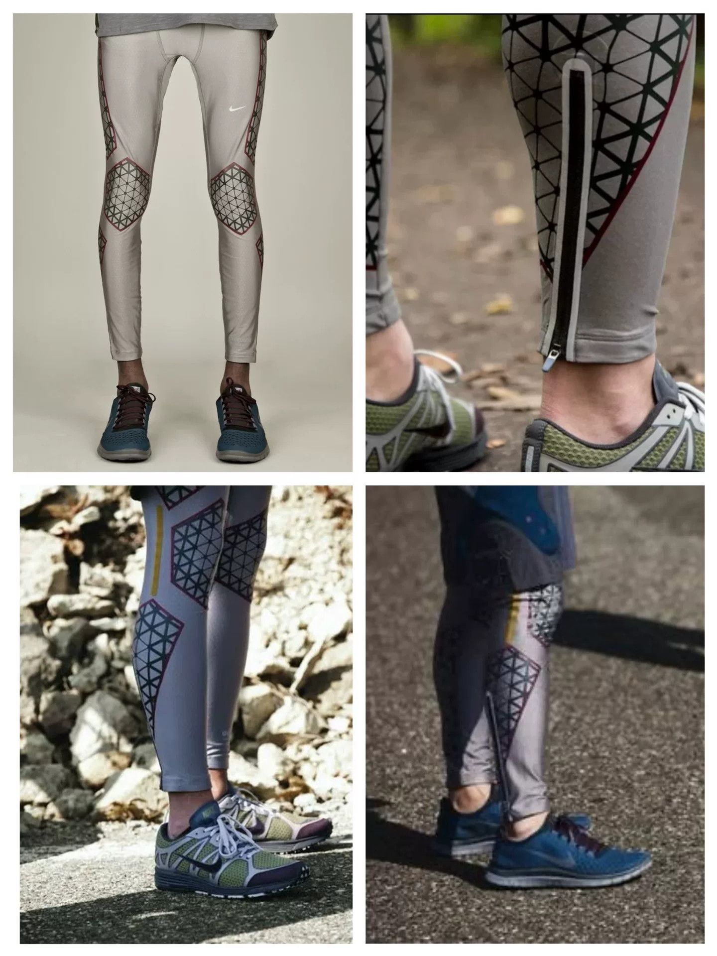 Gyakusou GYAKUSOU Nike Lab Running Compression Pants Size US 30 / EU 46 - 7 Thumbnail