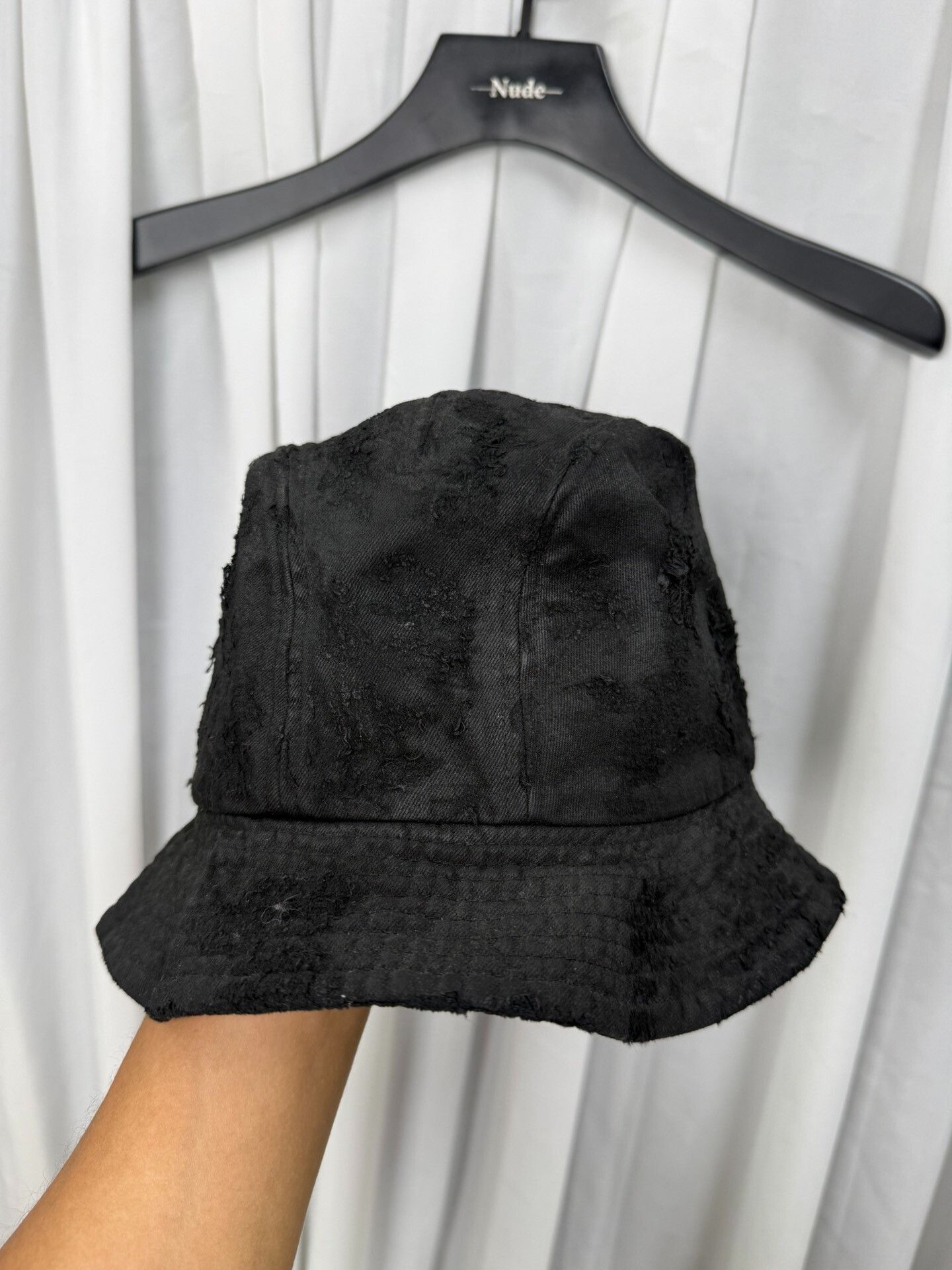 Julius Julius Distressed Bucket Hat Size ONE SIZE - 2 Thumbnail