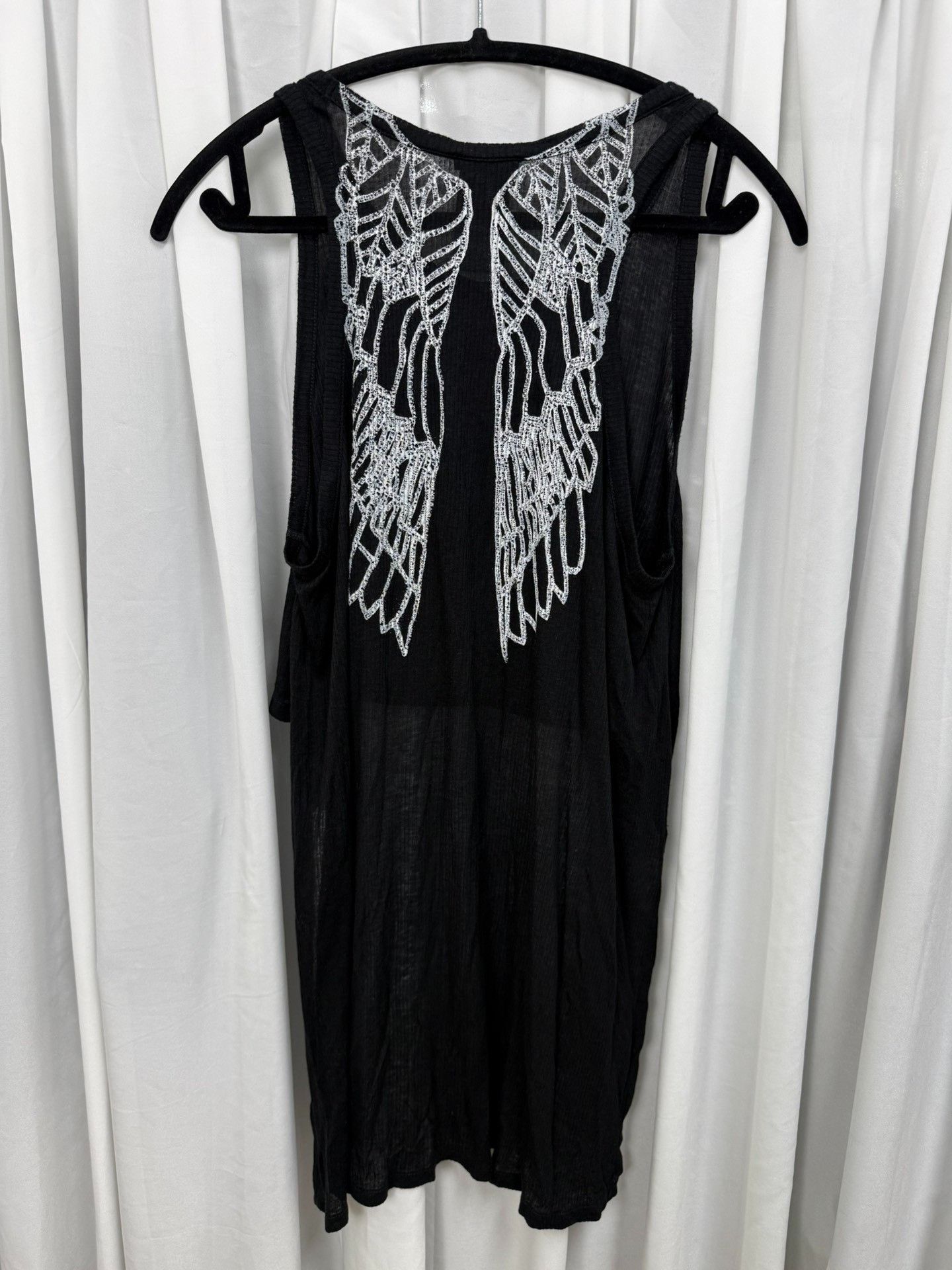 Ann Demeulemeester Ann Demeulemeester Wing Feather Tulle Vest Size M / US 6-8 / IT 42-44 - 5 Thumbnail