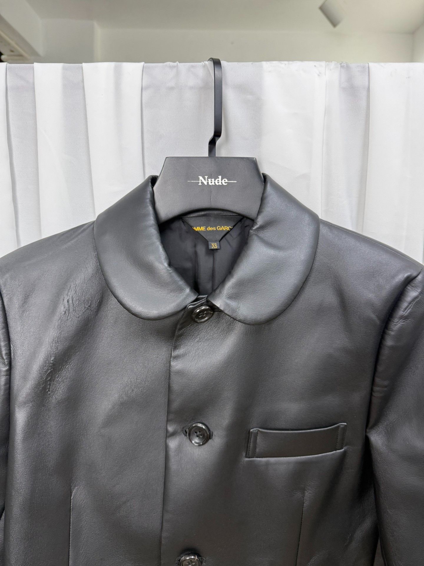 Comme des Garcons Comme des Garçons PU Jacket with Fringe Size M / US 6-8 / IT 42-44 - 4 Thumbnail
