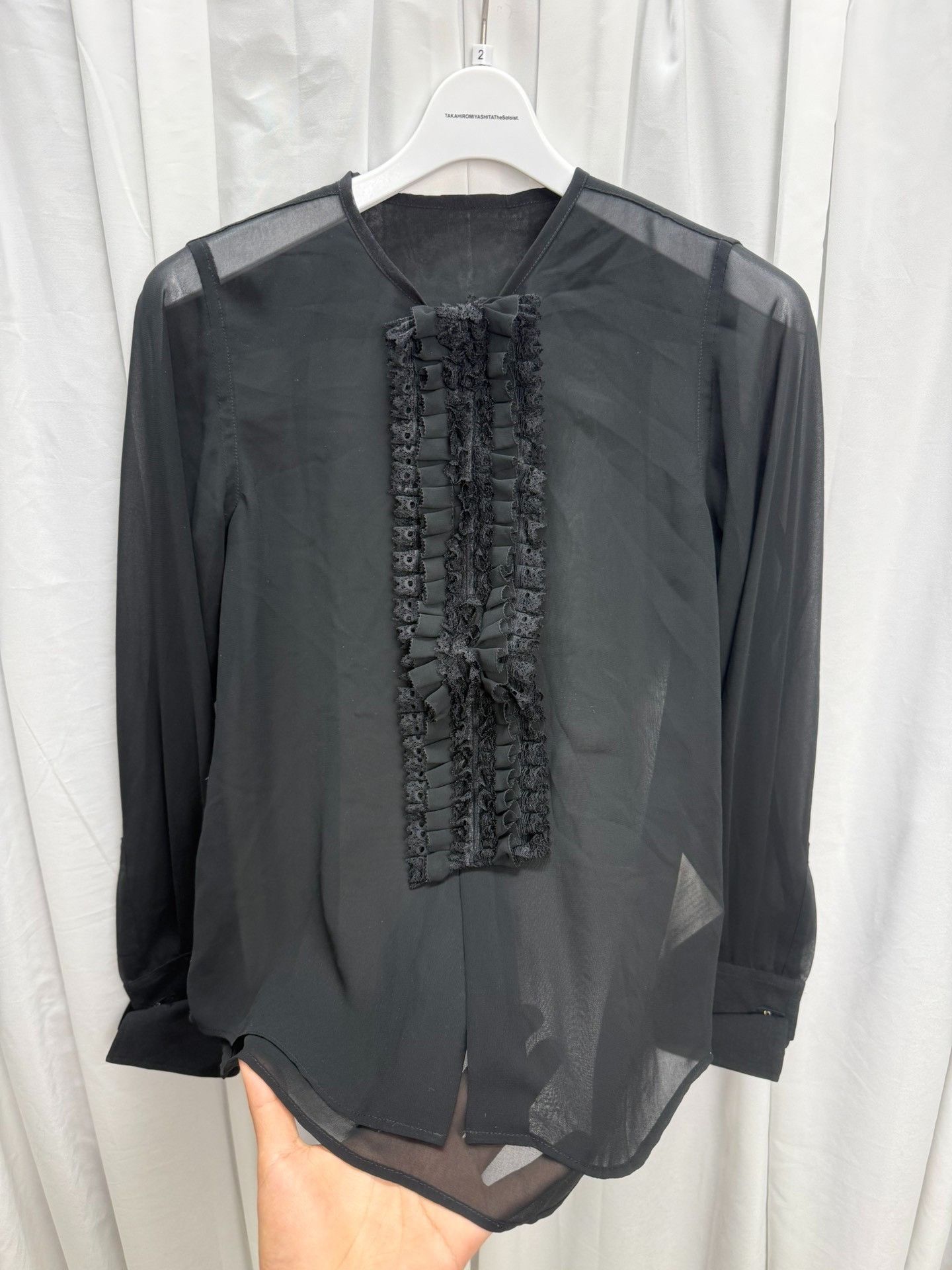 Comme des Garcons Comme des Garçons Tulle Ruffled Long-Sleeve Size M / US 6-8 / IT 42-44 - 5 Thumbnail
