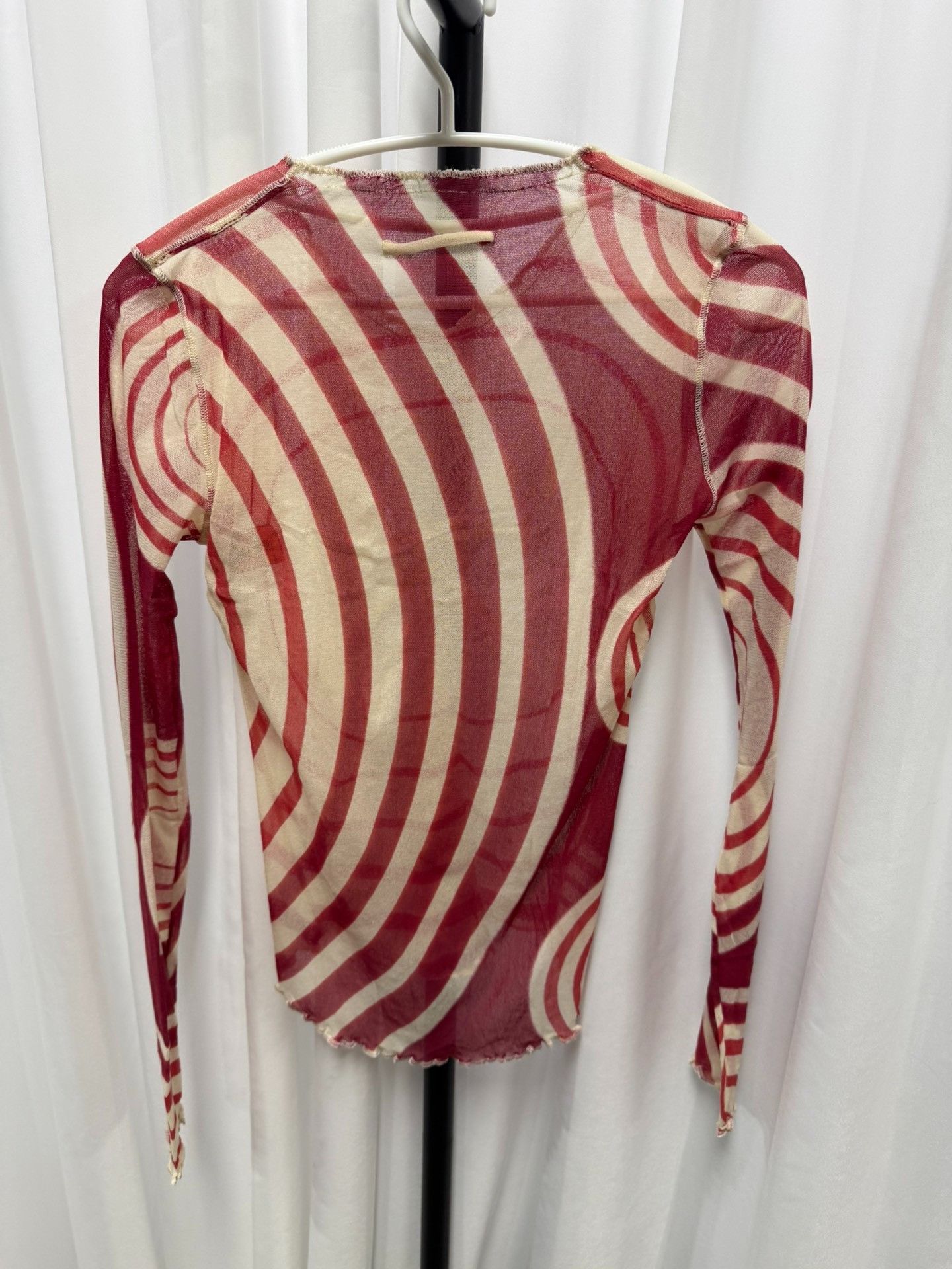 Jean Paul Gaultier Jean Paul Gaultier Tulle Spiral Pleated Top Size M / US 6-8 / IT 42-44 - 7 Thumbnail
