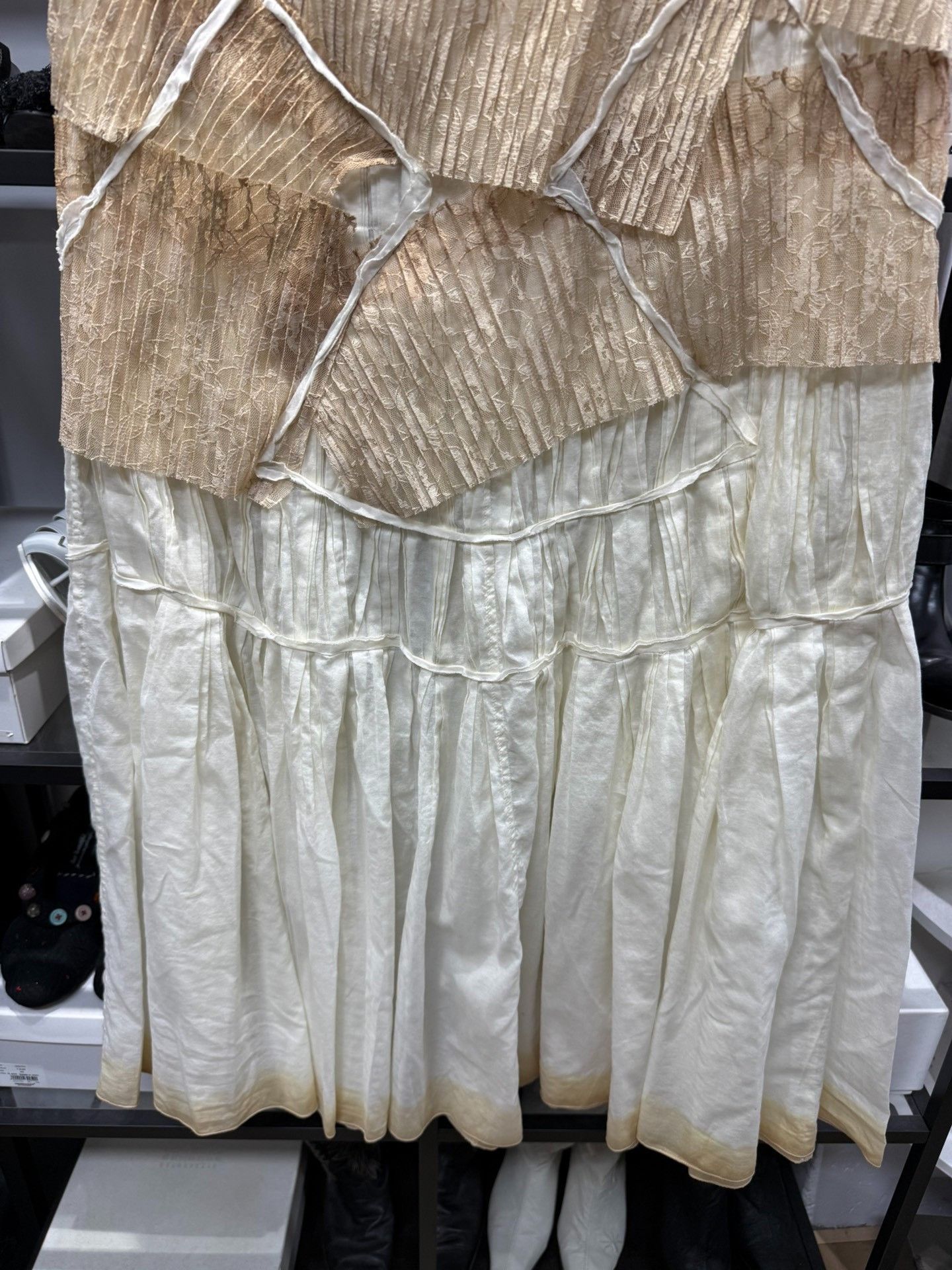 Issey Miyake ISSEY MIYAKE Archives Origami Lace Dress Size M / US 6-8 / IT 42-44 - 3 Thumbnail
