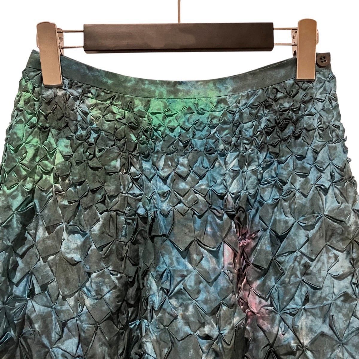 Issey Miyake Issey Miyake 2001AW Tie-Dye Silk Skirt Size M / US 6-8 / IT 42-44 - 5 Thumbnail