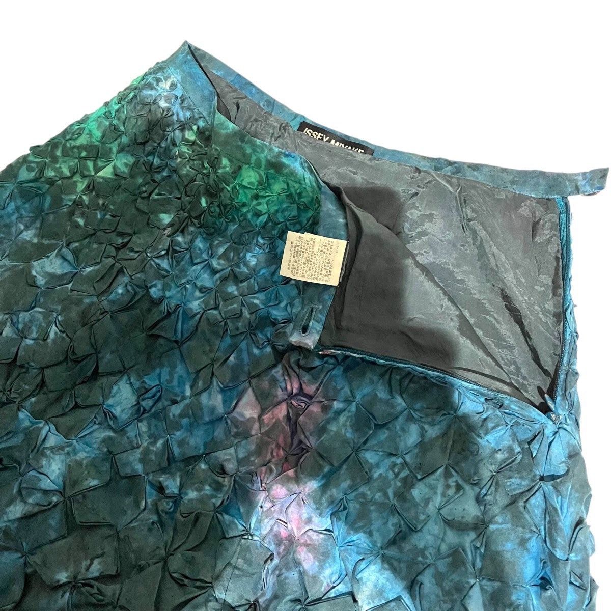 Issey Miyake Issey Miyake 2001AW Tie-Dye Silk Skirt Size M / US 6-8 / IT 42-44 - 6 Thumbnail