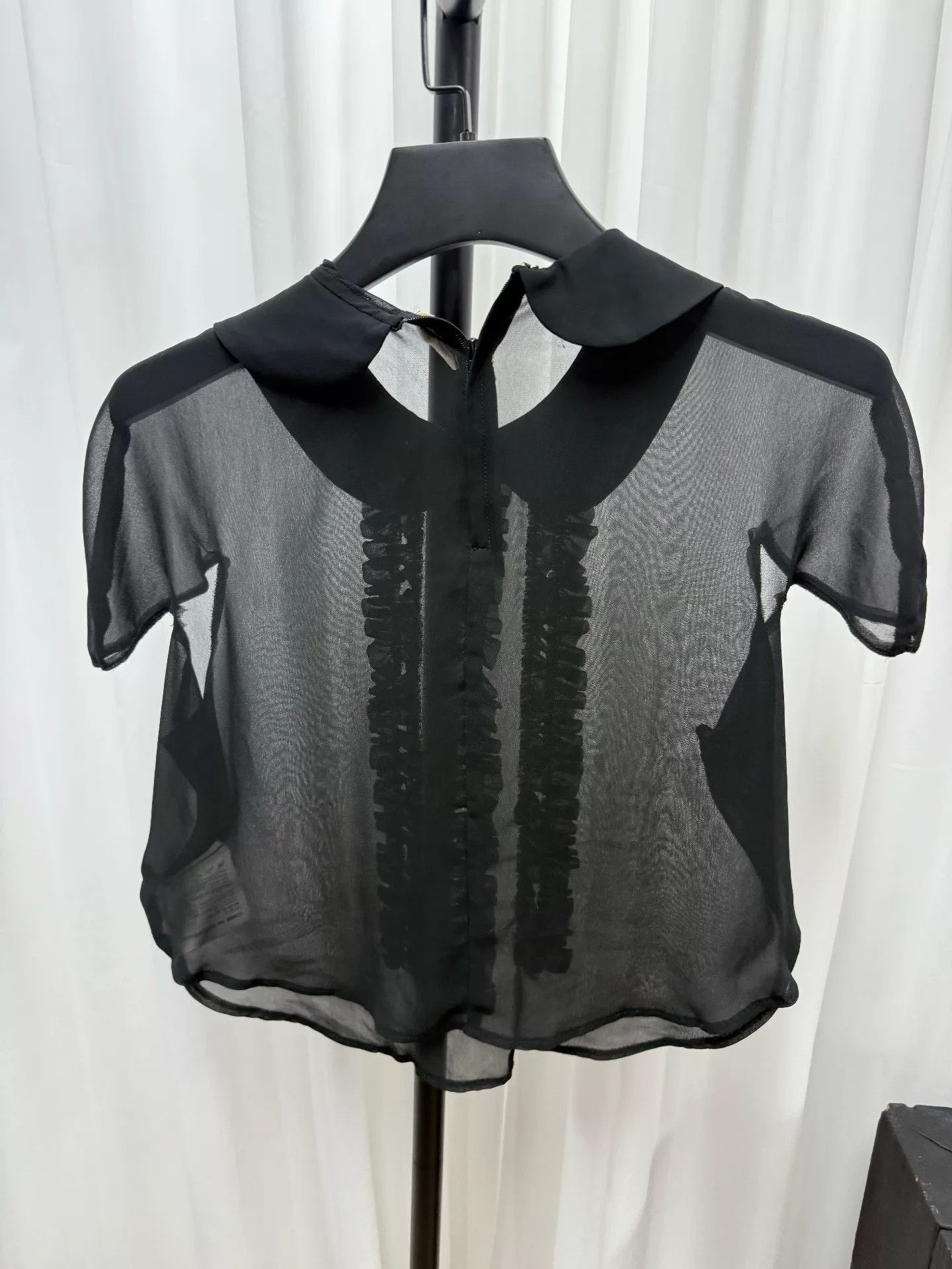 Comme des Garcons Comme des Garçons Tulle Crewneck Pullover Size M / US 6-8 / IT 42-44 - 6 Thumbnail