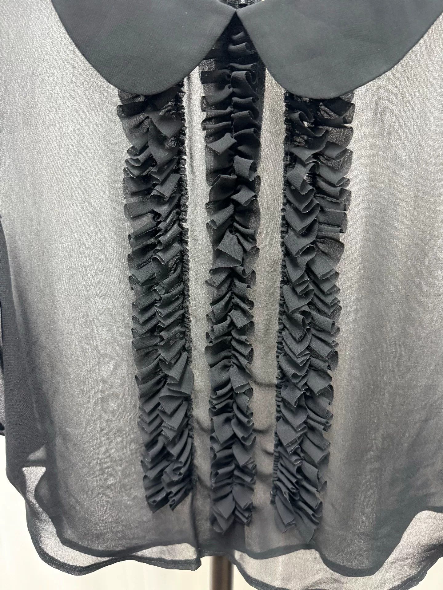Comme des Garcons Comme des Garçons Tulle Crewneck Pullover Size M / US 6-8 / IT 42-44 - 2 Thumbnail