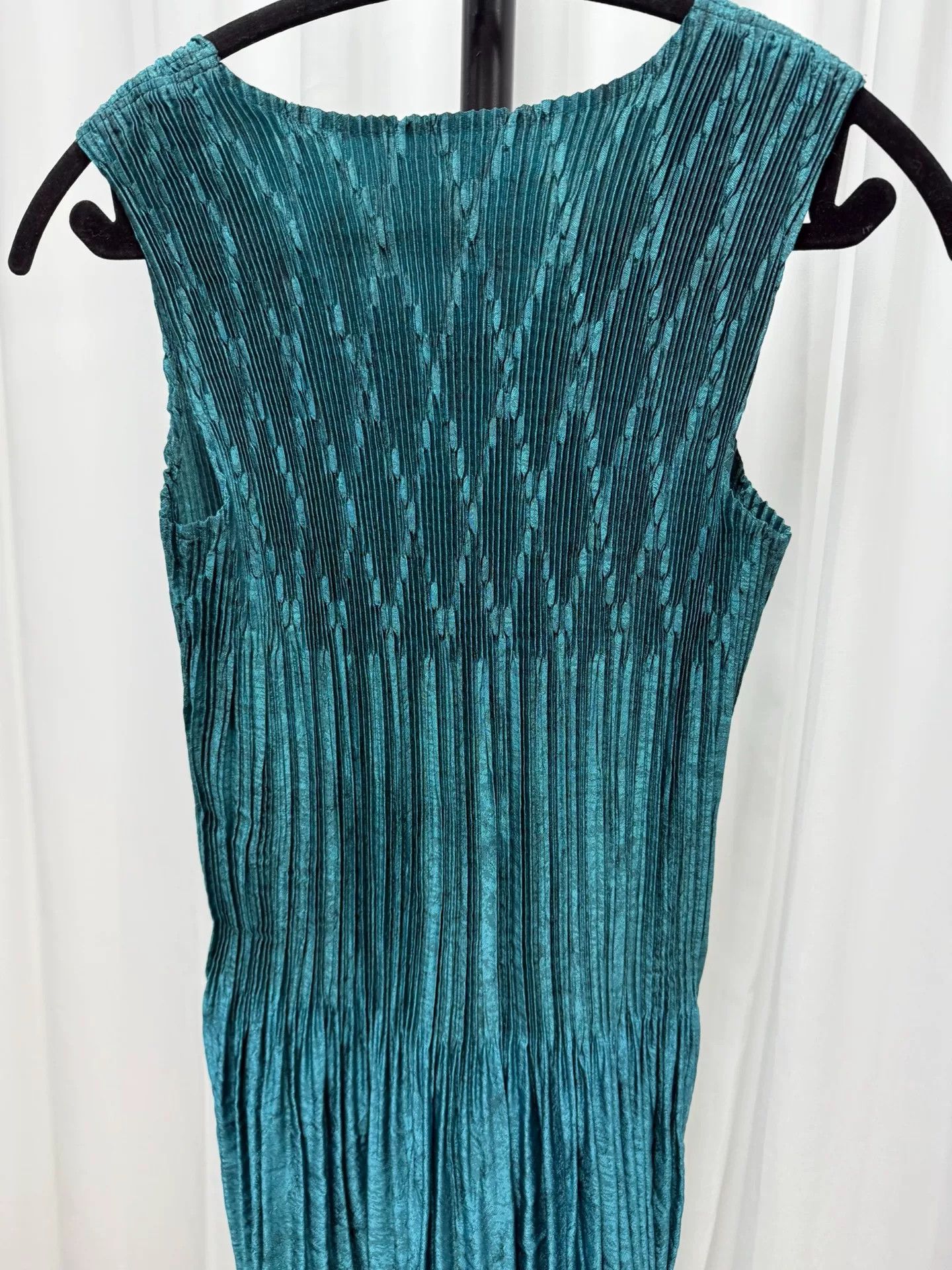 Issey Miyake Issey Miyake Metallic Pleated Dress Size M / US 6-8 / IT 42-44 - 5 Thumbnail