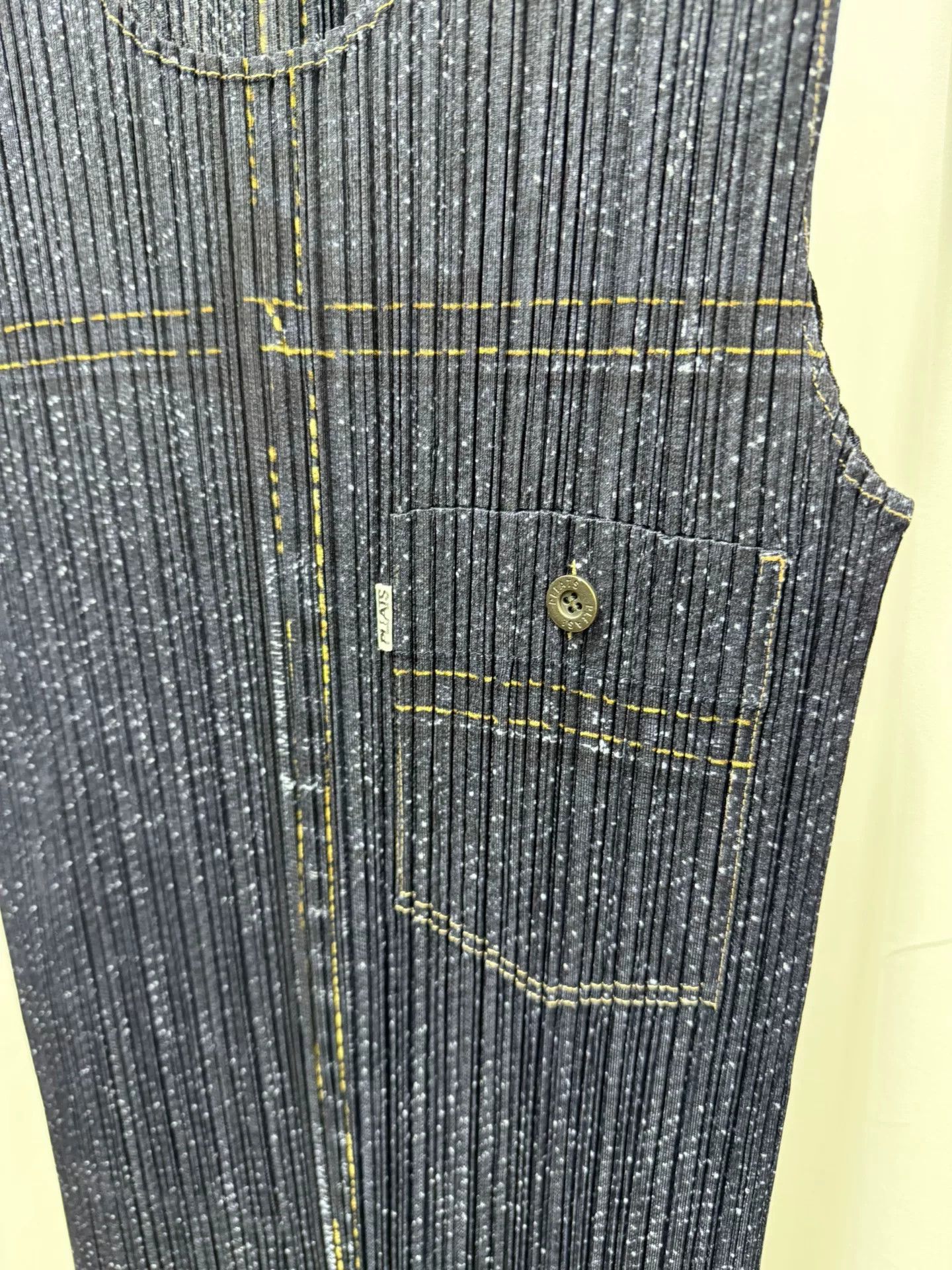 Pleats Please Issey Miyake Issey Miyake Pleats Please 1999SS Denim Dress Size M / US 6-8 / IT 42-44 - 3 Thumbnail