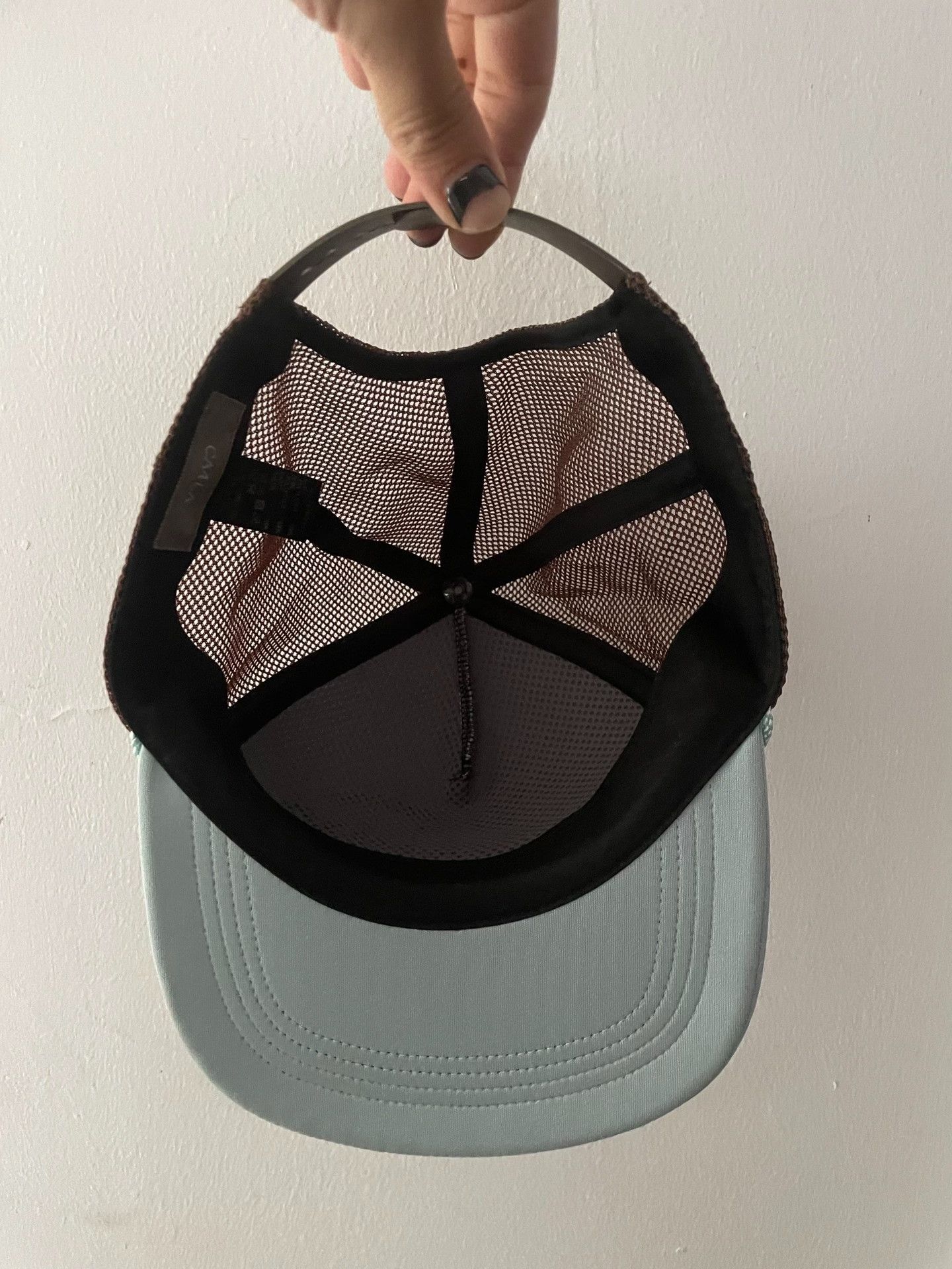 CA4LA CA4LA Flat Brim Trucker Mesh Cap Size ONE SIZE - 4 Thumbnail