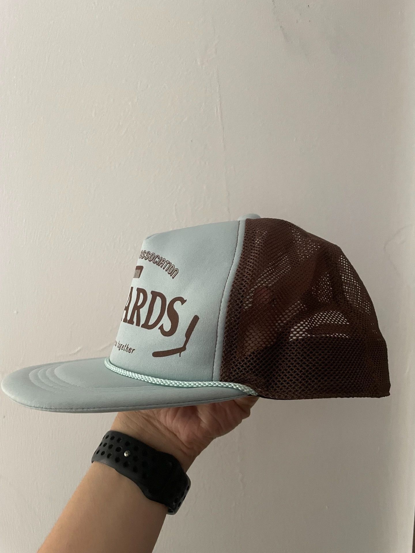 CA4LA CA4LA Flat Brim Trucker Mesh Cap Size ONE SIZE - 2 Thumbnail