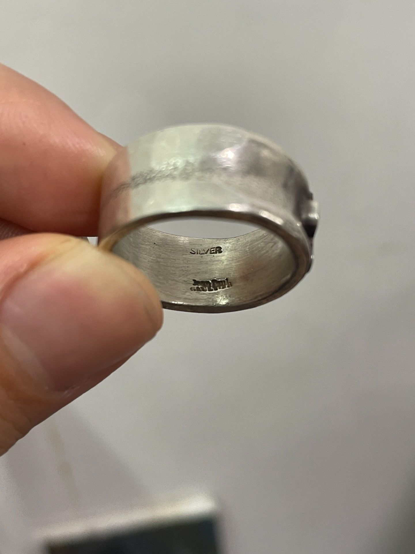 Jean Paul Gaultier Jean Paul Gaultier Silver Cross Ring Size ONE SIZE - 2 Thumbnail